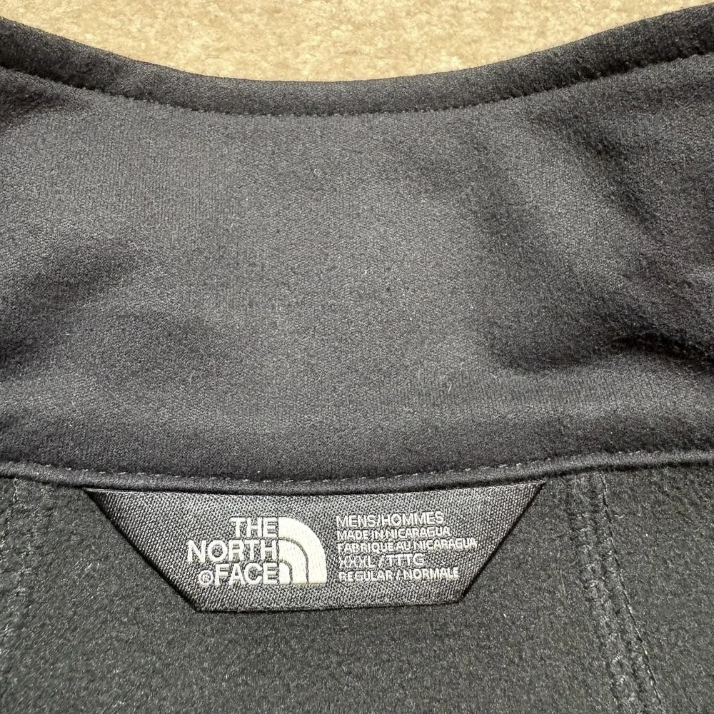 The North Face Windwall Jacket Mens 3XL Black Softshell Full Zip NF0A3LGT Gorp